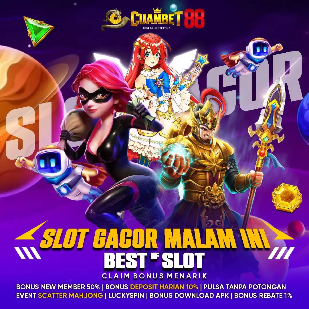 CUANBET88: Link Slot Gacor Malam Ini & Daftar Situs Slot Terbaru 2025